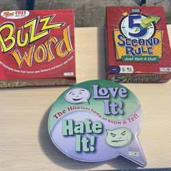 Factory Sealed Board Games 