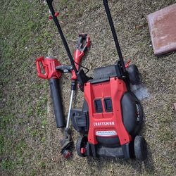 Craftsman battery powered  yard equipment