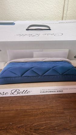 California King Comforter Set With Sheets New 