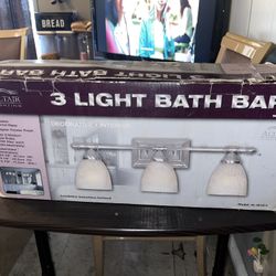 3-Light Bath Bar Light 