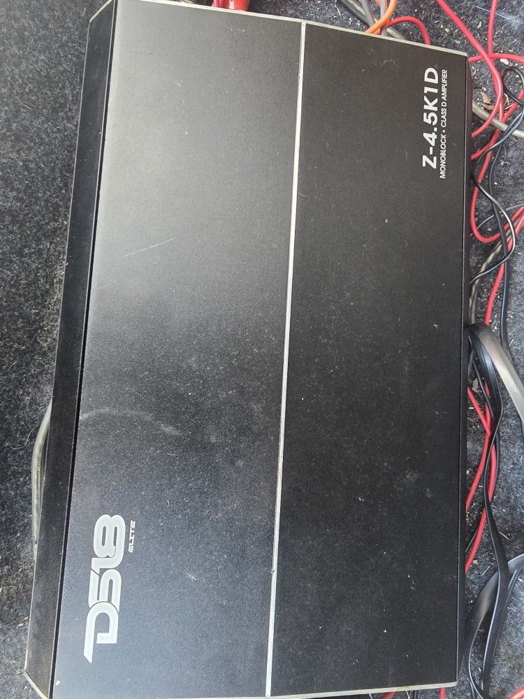 Monoblock Amplifier 4500 Watts Bass Amp