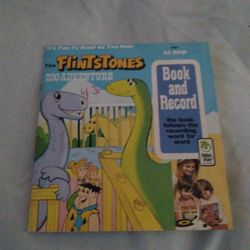 The Flintstones Zoo Adventure Book And Recond 45