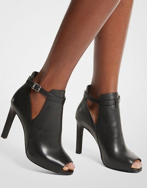 Michael KORS Ankle/ Peep Toe Boot