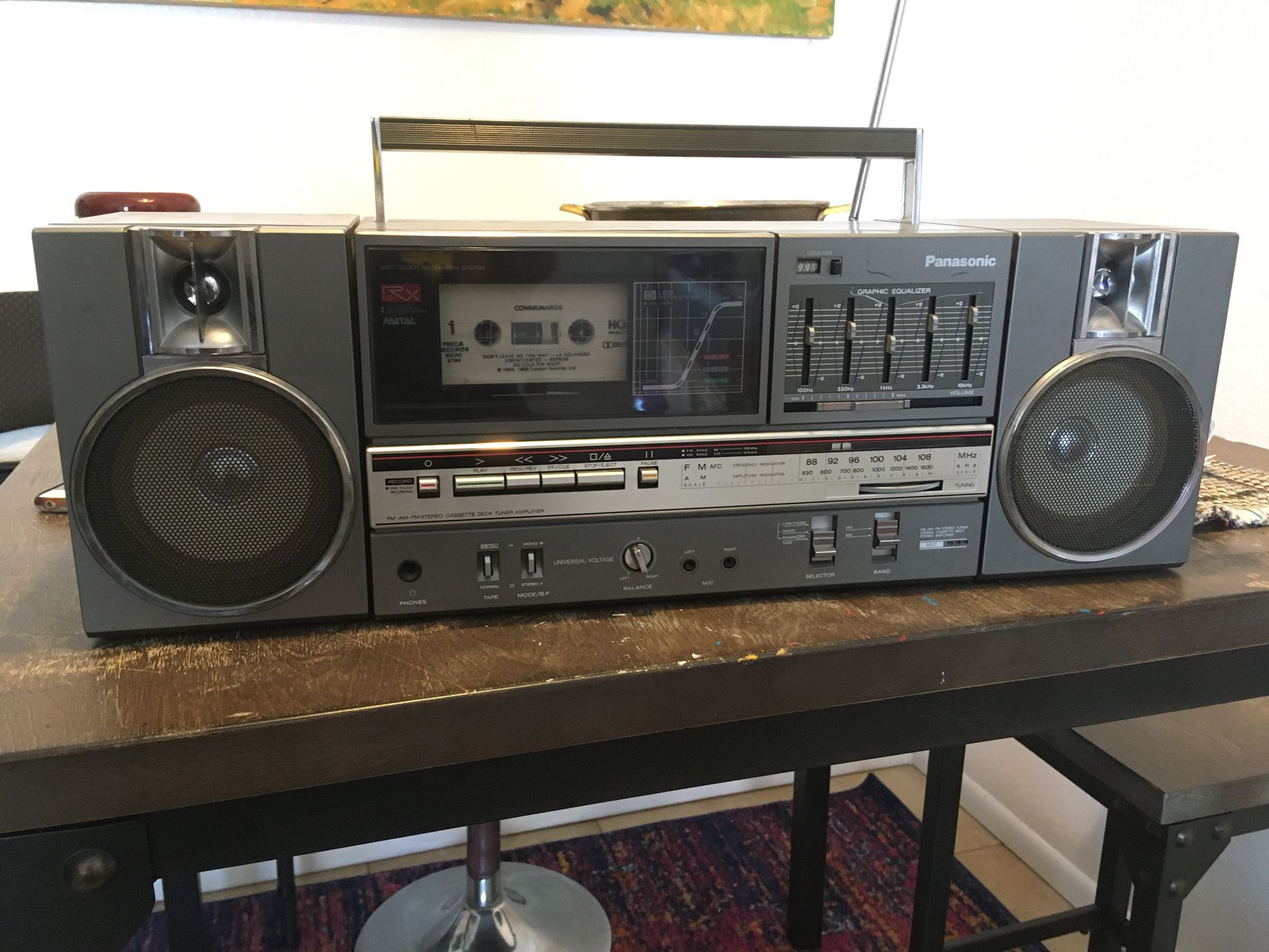 Vintage Panasonic Boombox for Sale in Phoenix, AZ OfferUp