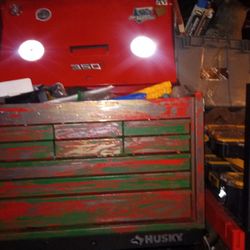 9 Drawer Vintage  Snapon Tool Box 