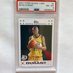 Kevin Durant Rookie Psa