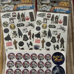 New Star Wars Tattoos and Stickers