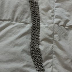 Iced White Gold Miami Link Chain