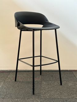 ETC Irma Bar Stool a Brand of Kimball International (Black/Black)