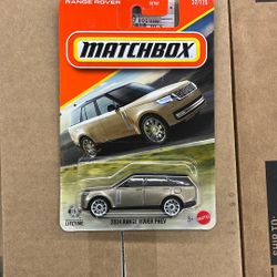 Hotwheels 2024 Range Rover PHEV