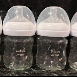Philips Avent Natural Response Glass Baby Bottles