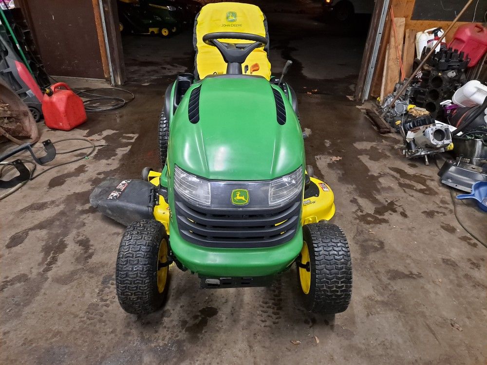 For Sale John Deere L120 with 22HP Vtwin with 48" Deck. 1,200 for