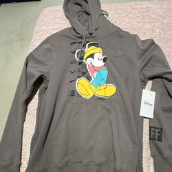 Nwt NEFF Disney Mickey Mouse Hip Hop Cool Hoodie Sweatshirt - Men’s Small 