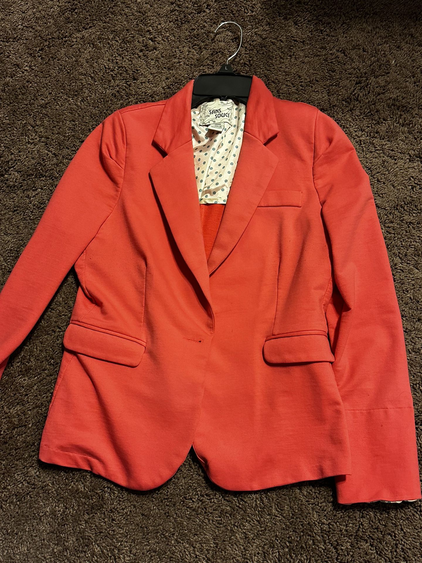 Peach/Orange Blazer