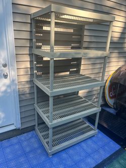 Heavy Duty Plastic Shelf