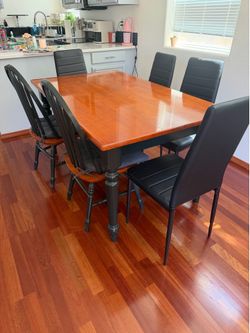 Dining Room Table with chairs