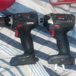 Bosch Impact And Drill
