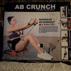 Ab Crunch Total Body Training System Exercise Machine