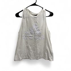 Adidas Women's White Logo Tank Top