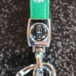 Lincoln Green key chain and key fob holder.