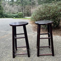 Two Bar Stools 20 Each
