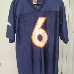 VTG Denver Broncos Jay Cutler #6 NFL BRAND Football Jersey Men's Size MEDIUM EUC