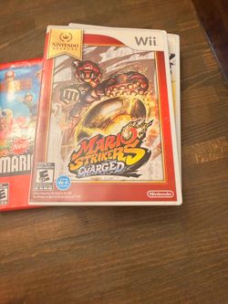 Mario strikers Wii