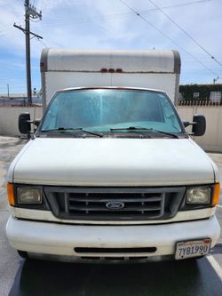 Ford E-Series Box Truck White