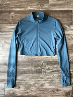 Oner Cropped Full-Zip Athletic Jacket
