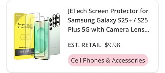 Galaxy S25+ Screen Protector 