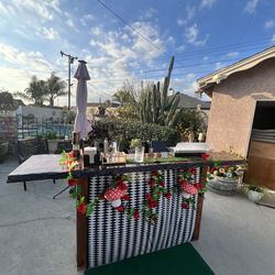 Hand Made Wood Bar