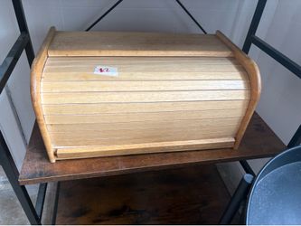 Bamboo Bread Box