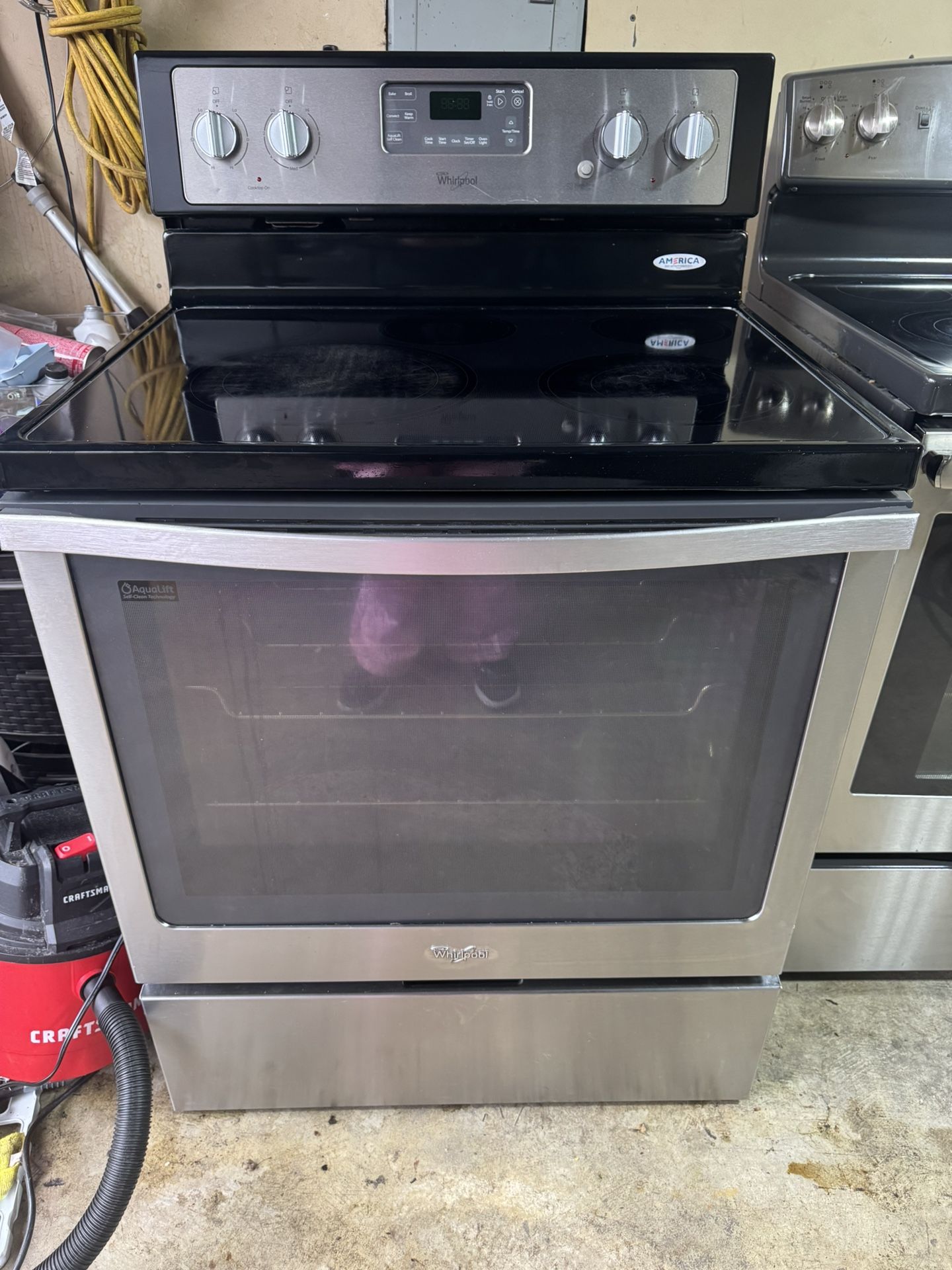 Electric Stove Convention Oven 