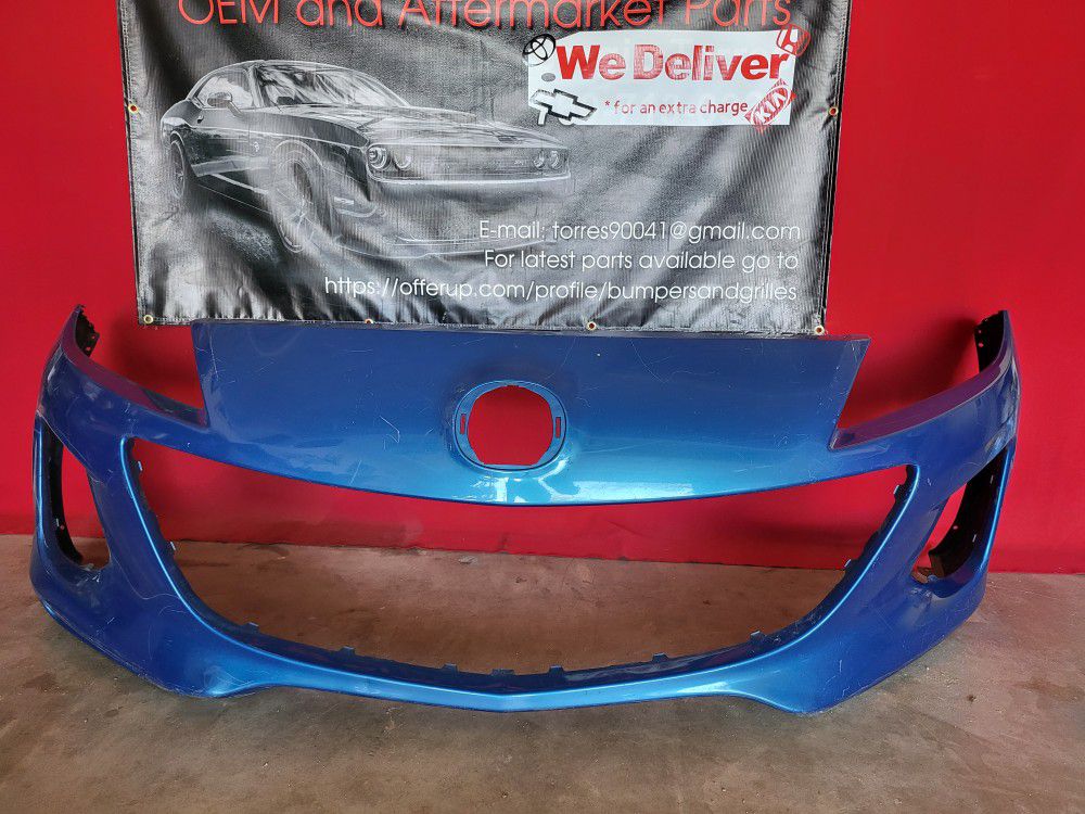 2012 - 2013 Mazda/3 Front Bumper Oem 