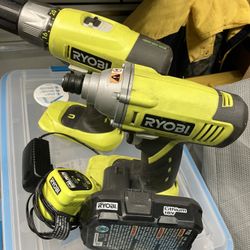 RYOBI Drill Hammer Impact 
