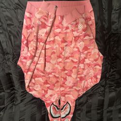 Pink Bape Jacket