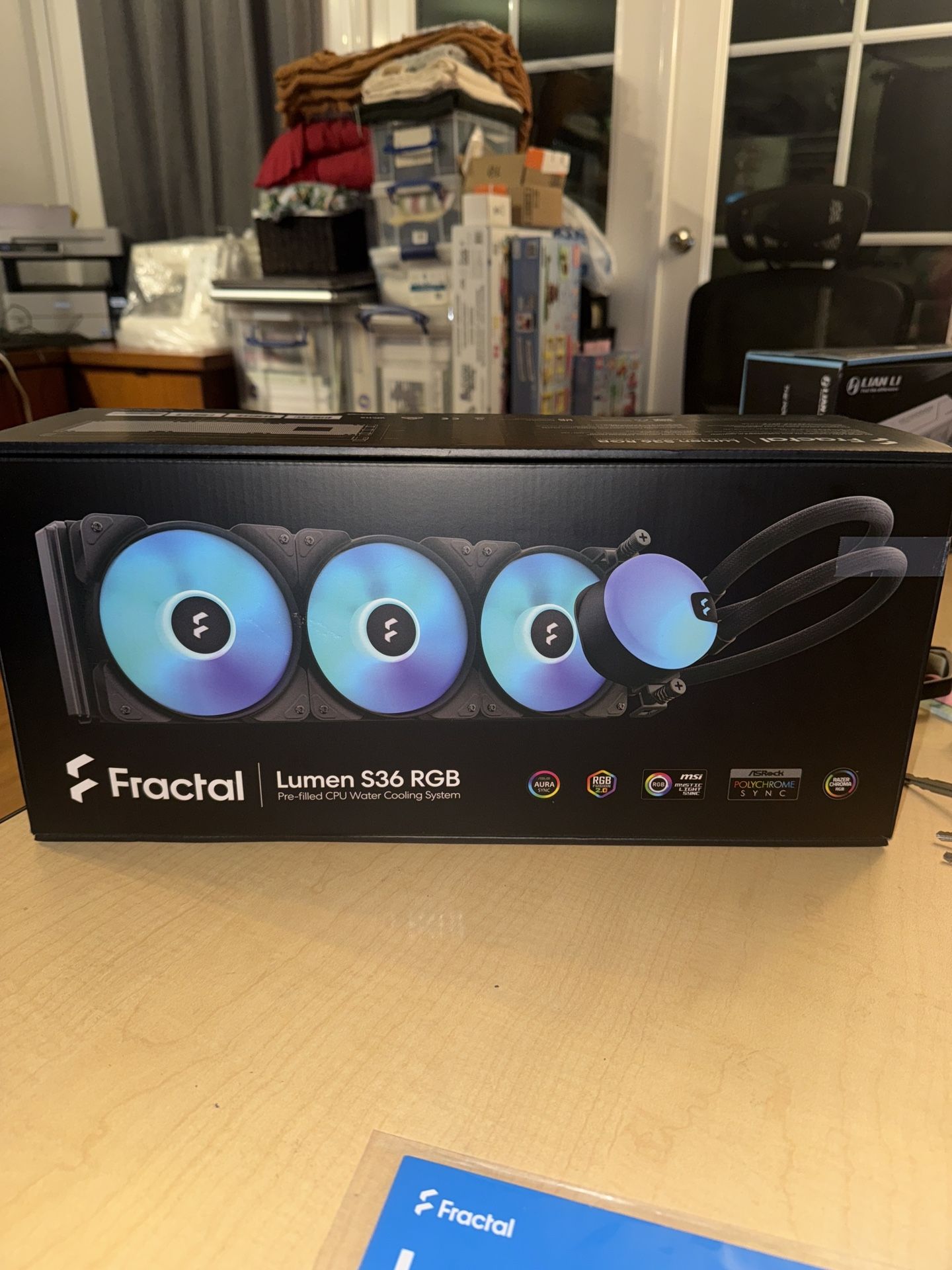 Fractal Lumen S36 RGB – 360mm AIO Liquid Cooler (Open Box / Lightly Used)