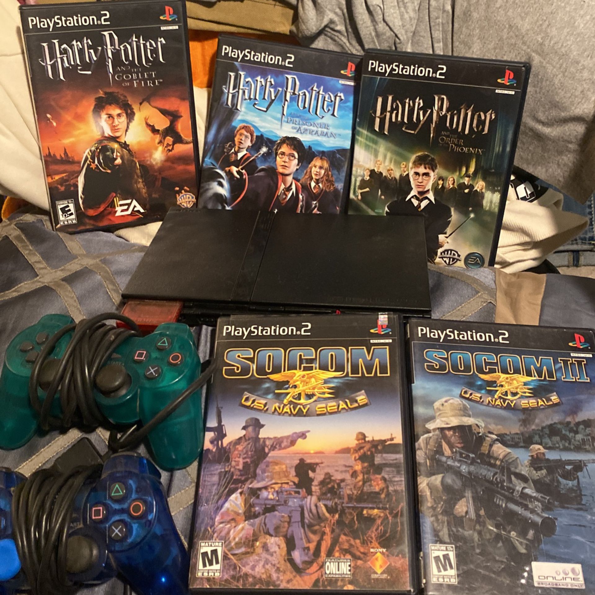 PlayStation 2 Harry Potter Games And Socom Games 