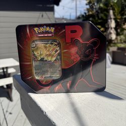 Pokemon Team Rocket Tin - Persian EX 
