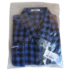 Tinkwell Men's Long Sleeve Plaid Button Down Regular fit Casual Shirt