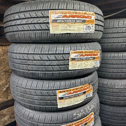 SET OF FOUR NEW 265/60/18 ARROYO GRANDSPORT A/S INCLUDING MOUNT AND BALANCE, ASK ME FOR SIZES AND BRANDS 