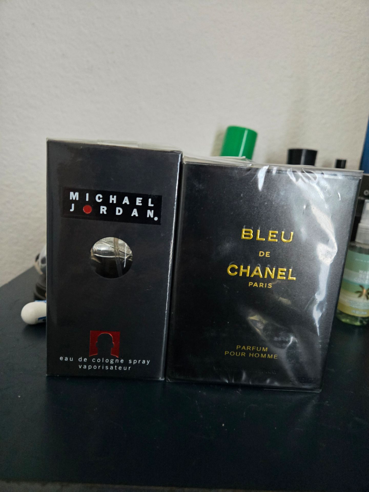 Chanel and Michael Jordan cologne