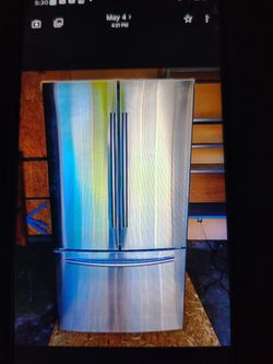 Stainless Steel Refrigerator/Freezer