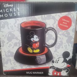 Mickey Mouse Mug Warmer With Mug