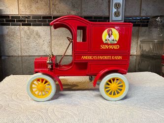 Vintage Sun-Maid Raisins Ertl Die-Cast Bank
