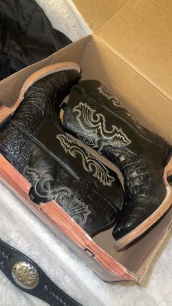 Used Boys Cowboy Boots 