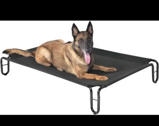 ELEVATED PET BED .....M/L BLACK...Raised dog bed