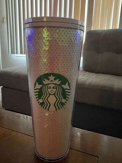 Sequin Starbucks Cup