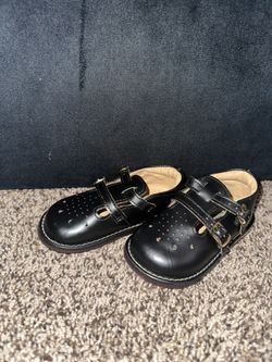 Girls Black Shoes (Toddler)