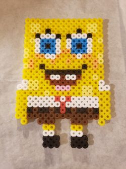 Sponge Bob Perler Beads